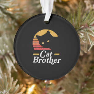 Cat Brother Style Vintage Retro Cadeau Pour Amoure