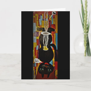 "Cat Cossette the Destroyer" Carte d'anniversaire