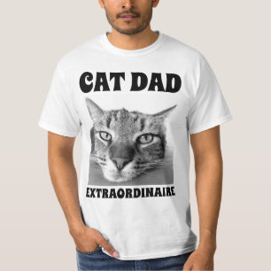 CAT DAD EXTRAORDINAIRE MENS T-SHIRTS & WORKOUT TEE