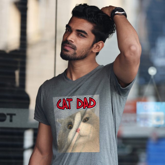CAT DAD MENS AMOUREUX DES CHATS T-SHIRTS (Créateur téléchargé)