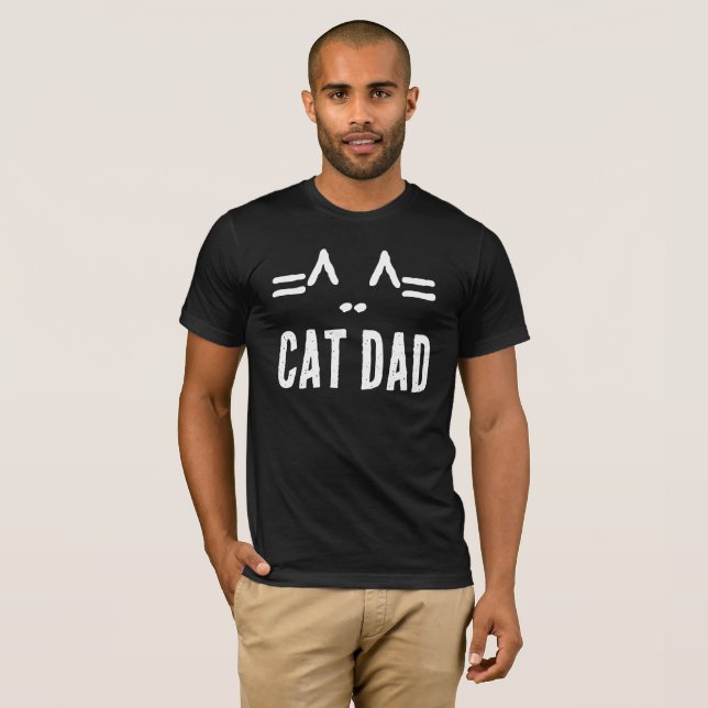CAT DAD T-SHIRT (Devant entier)