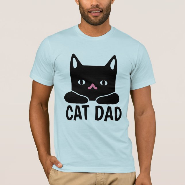 CAT DAD T-SHIRTS (Devant)