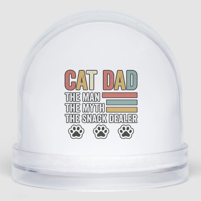Cat Dad Vintage Funny Snack Dealer Shirt Design_1 (Avant)