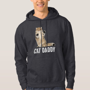CAT DADDY DAD FUNNY CAT SWEAT - SHIRT À CAPUCHE ME
