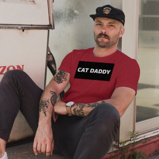 CAT DADDY DAD T-SHIRTS (Créateur téléchargé)