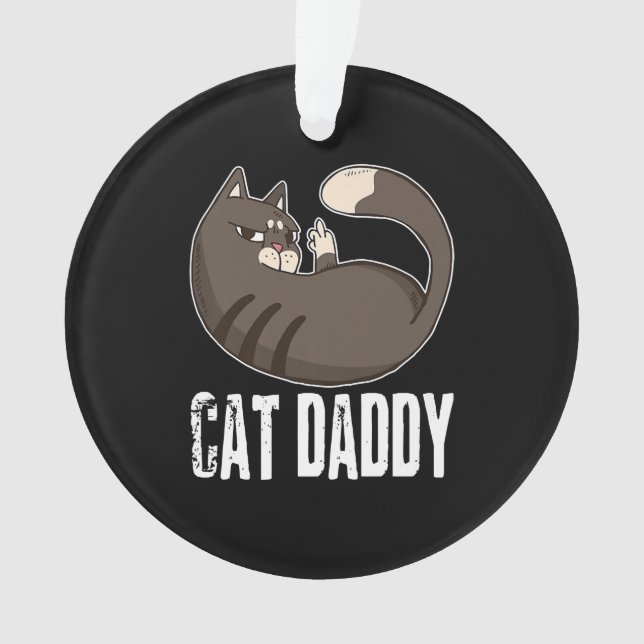 Cat Daddy | Funny Amoureux des chats Pour Fête des (devant)