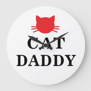 Cat Daddy Horloge