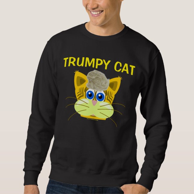 CAT du T-shirts TRUMPY de chat de Donald Trump (Devant)