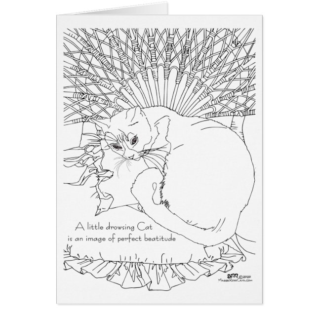 Cat en train de se noyer (Devant)