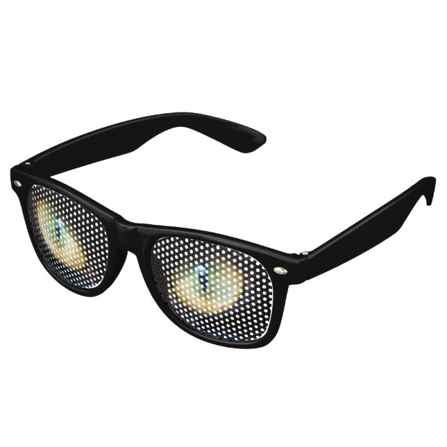 Cat Eyes Halloween Party Shades Lunettes de soleil (Angulaire)