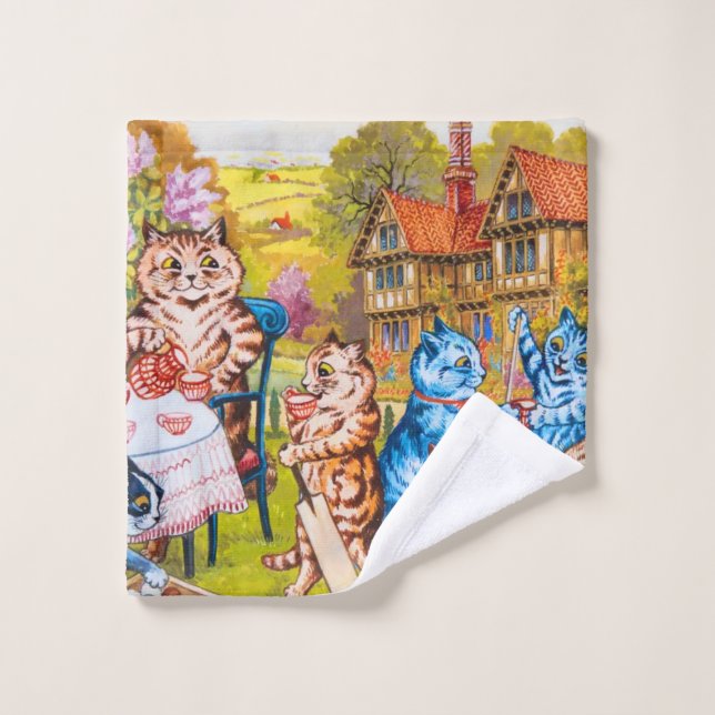 Cat Garden Party (Gant de toilette)