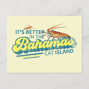 Cat Island Bahamas Carte postale Vacances Croisièr
