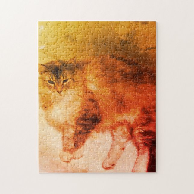 Cat Jigsaw Puzzle (Vertical)