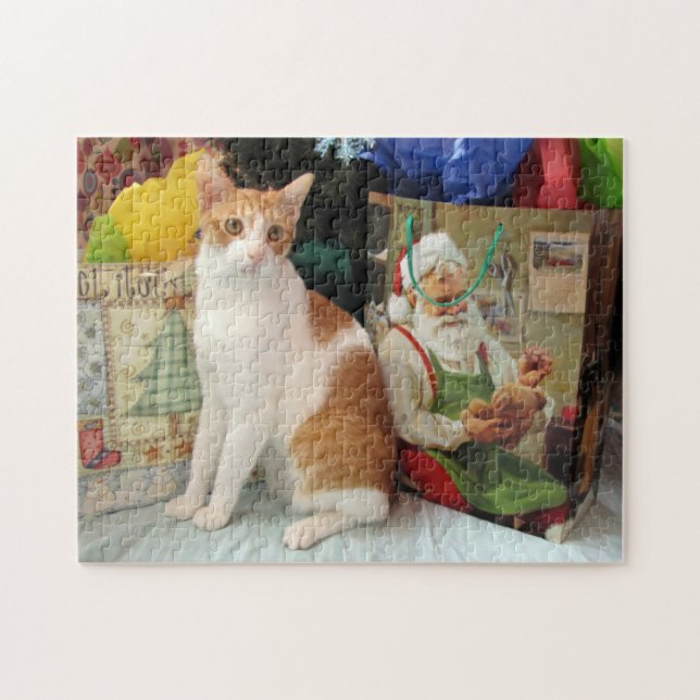 Cat / Kitten Puzzle - Noël de Kagan (Horizontal)