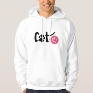 Cat Love Sweat - shirt à capuche - Design mignon e