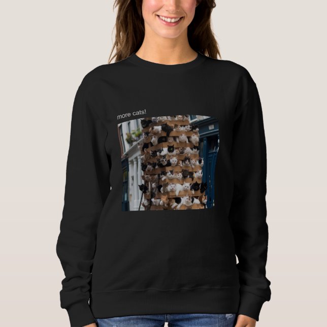 Cat Meme Tshirt Silly Cat Funny Kitty Meow Hiss Ki (Devant)
