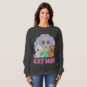 CAT MOM ART T-SHIRTS ET SWEATSHIRTS POUR FEMMES