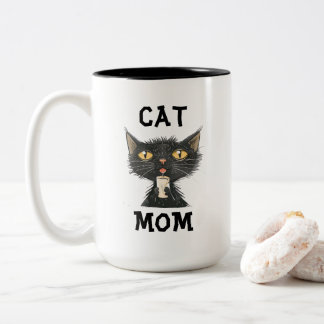 Cat Mom Coffee Mug