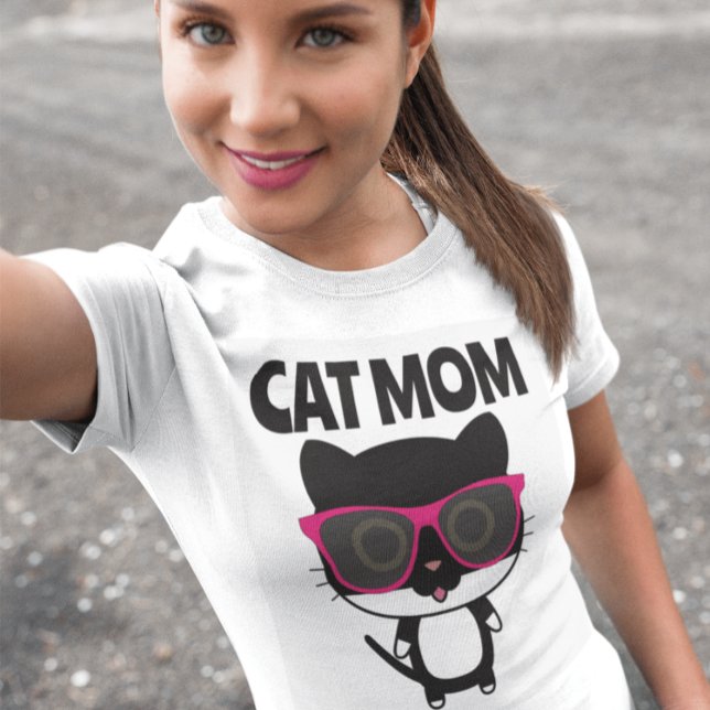 CAT MOM SUNGLASSSES T-shirts CAT COOL (Créateur téléchargé)