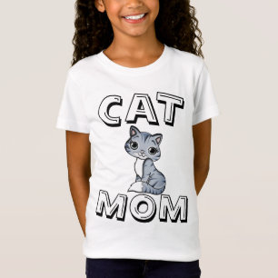 CAT MOM, T-Shirts pour filles