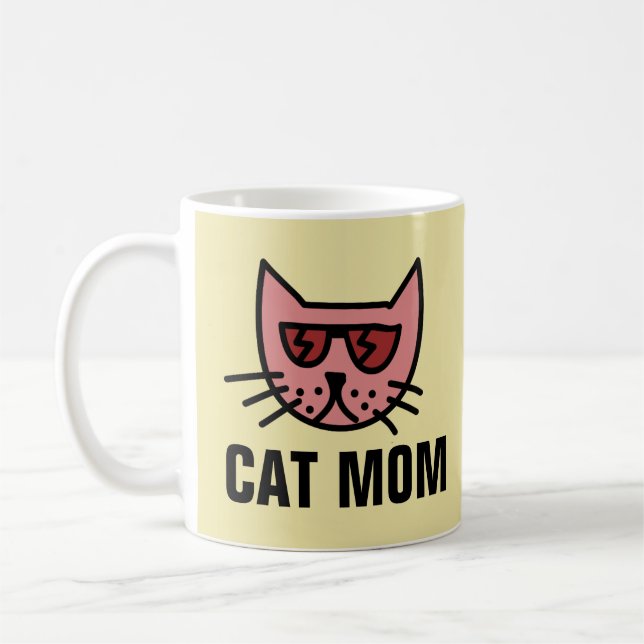 CAT MOM Tasses à café (Gauche)
