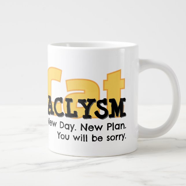 CatAclysm | No Regrets C. Posse Specialty Mug (Droite)