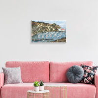 Catalina Island, CA Aquarelle Peinture sur toile