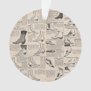 Catalogue publicitaire de chaussures anciennes