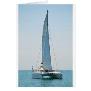 Catamaran Clara de navigation