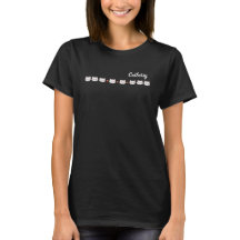Catberry | T-shirt aux fraises de chat mignon