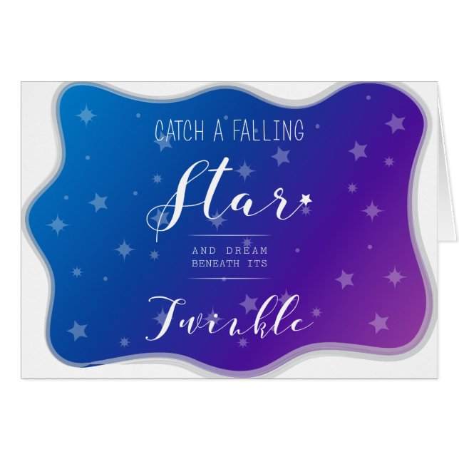 Catch a Falling Star (Devant Horizontal)