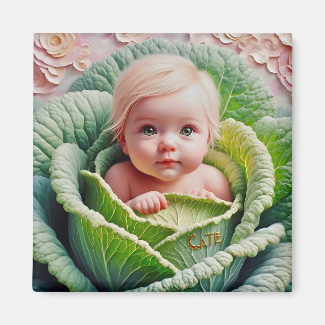 CATE ~ Dans le patch de chou ~  Aimant (Devant)