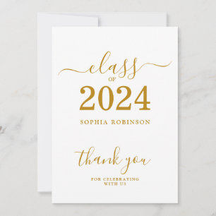 Catégorie de Carte de remerciements de fin d'étude