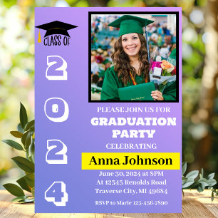 Catégorie de l'année Graduation Party Invitation C