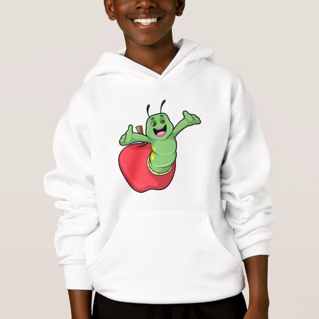 Caterpillar with Apple (Devant)