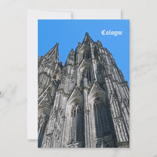 Cathédrale de Cologne Aimant Flexi Premium (Devant)