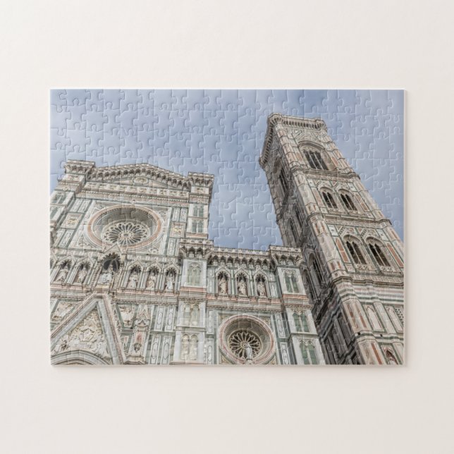 Cathédrale de Florence et puzzle Giotto Campanile (Horizontal)