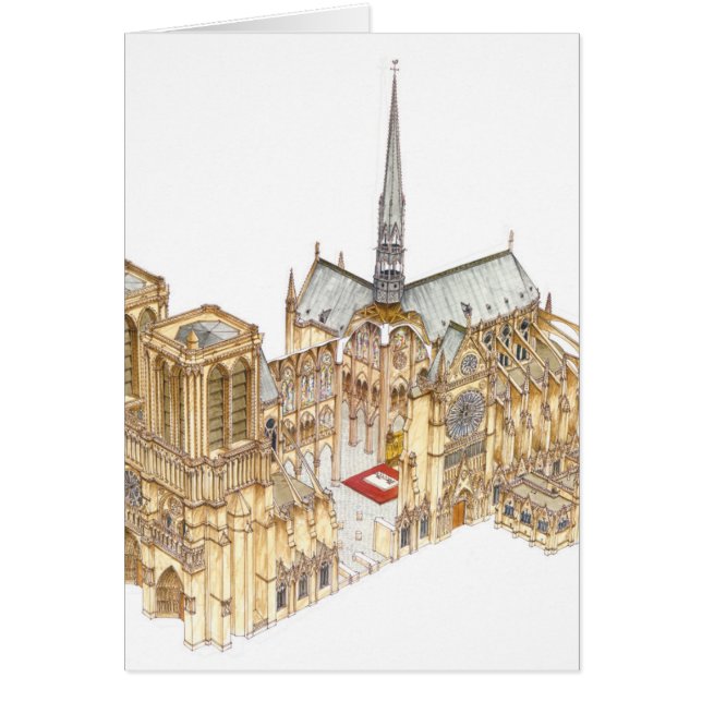 Cathédrale de Notre-Dame. Paris France (Devant)
