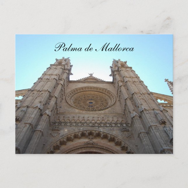 Cathédrale de Palma de Majorque Carte postale (Devant)