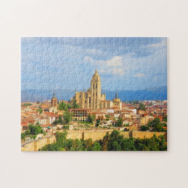 Cathédrale de Ségovie, Espagne - puzzle (Horizontal)