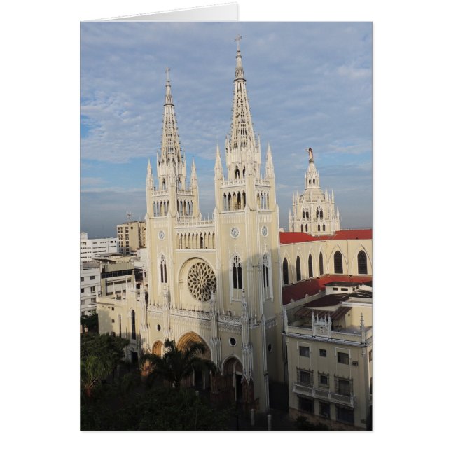 Cathédrale du matin - Guayaquil - Equateur (Devant)