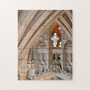Cathédrale Église gothique Ottawa. Jigsaw Puzzle