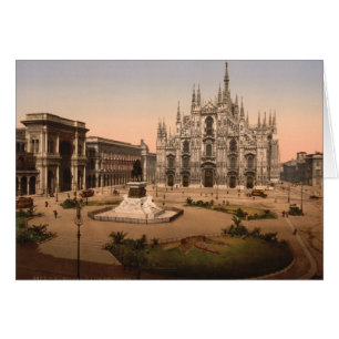 Cathédrale et Piazza de Milan, Lombardie, Italie