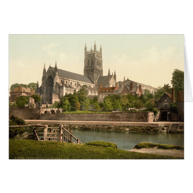 Cathédrale II, Worcestershire, Angleterre de (Devant horizontal)