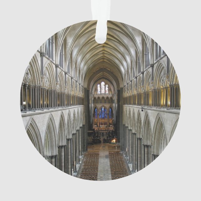 Cathédrale Nave de Salisbury (dos)