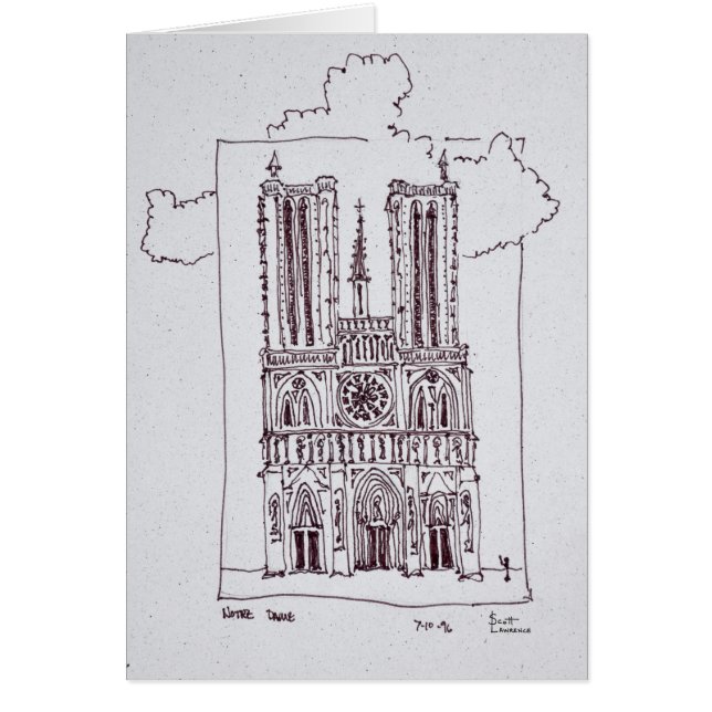 Cathédrale Notre-Dame de Paris | Île de la Cité (Devant)