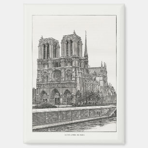 Cathédrale Notre-Dame de Paris Magnet