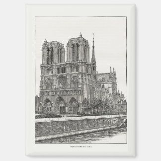 Cathédrale Notre-Dame de Paris Magnet