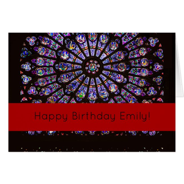 Cathédrale Notre-Dame de Paris Rose (Devant horizontal)