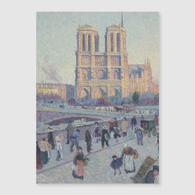 Cathédrale Notre-Dame Paris France Peinture classi (Devant)